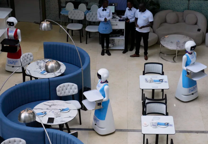 Robot waiters