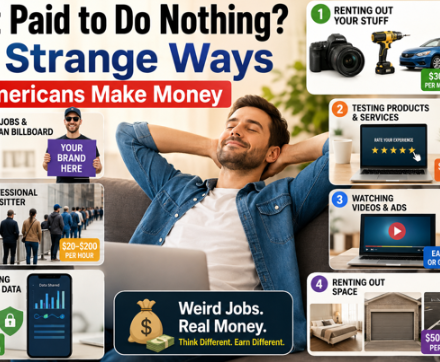 Get Paid to Do Nothing 7 Strange Ways Americans Make Money
