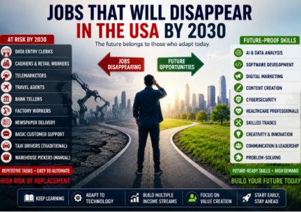 Jobs That Will Disappear in the USA by 2030