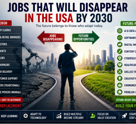 Jobs That Will Disappear in the USA by 2030