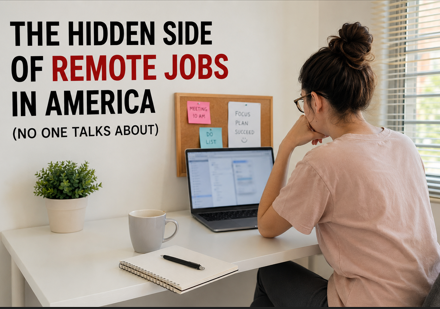 The Hidden Side of Remote Jobs in America