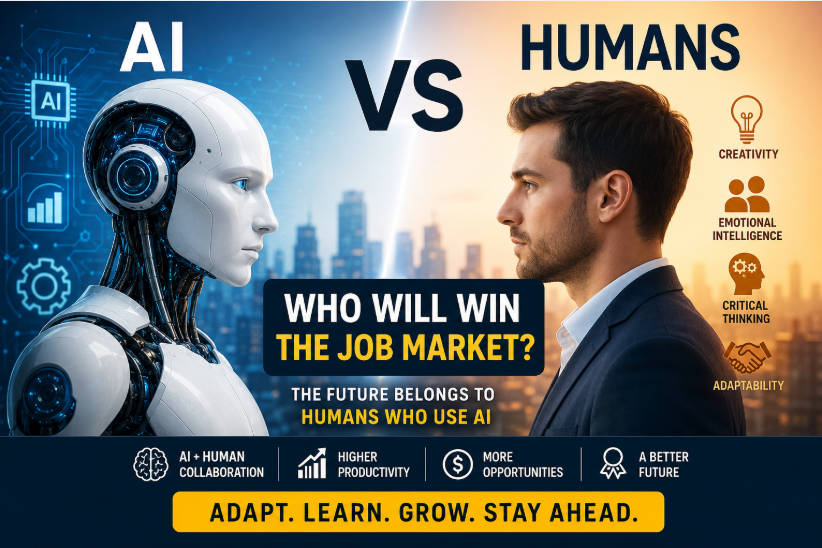 AI vs Humans: Who Will Win the Job Market?