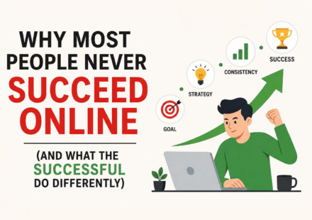 Why Most People Never Succeed Online